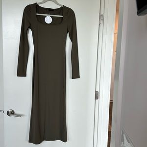Green Bodycon Dress NWT